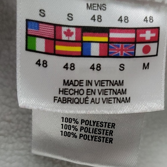 SPYDER MENS PULLOVER JACKET SIZE S WHITE, BLACK, AND RED RN 130323 - Picture 9 of 11